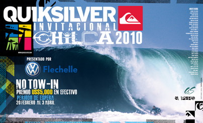 poster evento quiksilver chilca