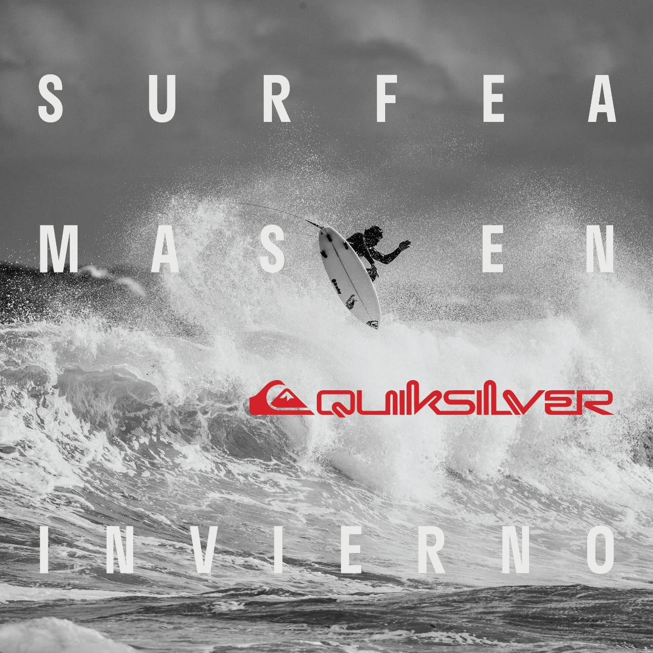 ESTE INVIERNO SURFEÁ MÁS CON QUIKSILVER